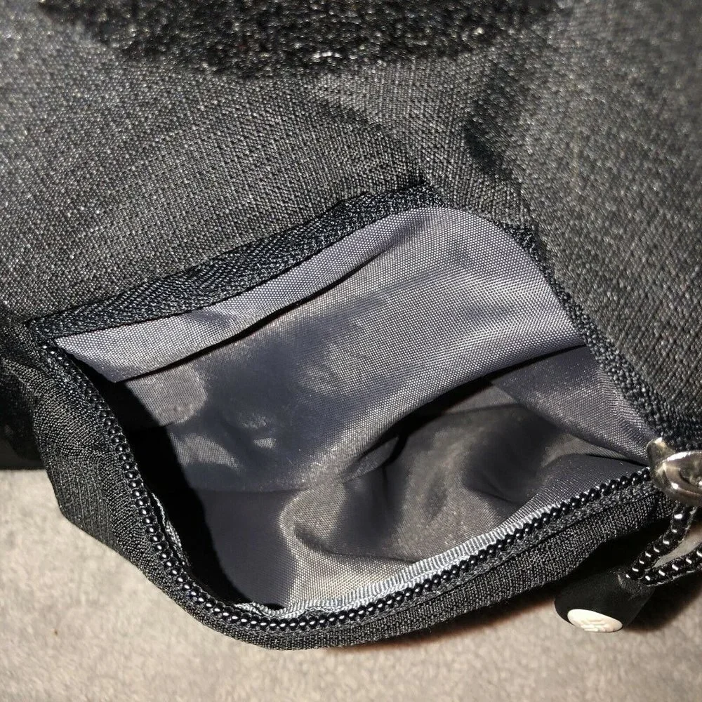 COLUMBIA Black Messenger Diaper Baby Bag with Shoulder Strap